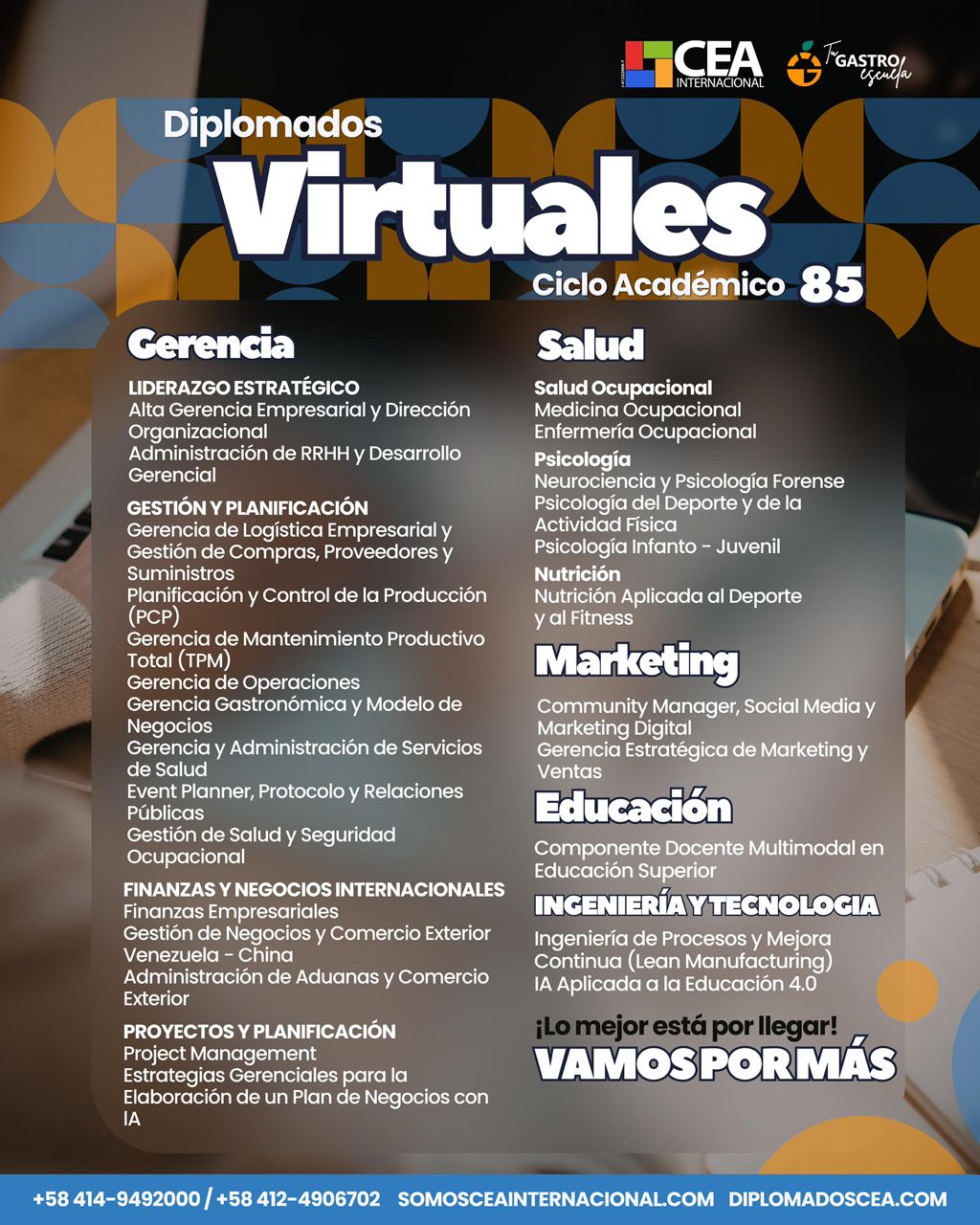 Diplomados Virtuales Ciclo 85
